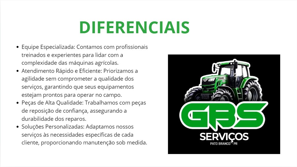 GBS MAQUINAS E SERVIÇOS